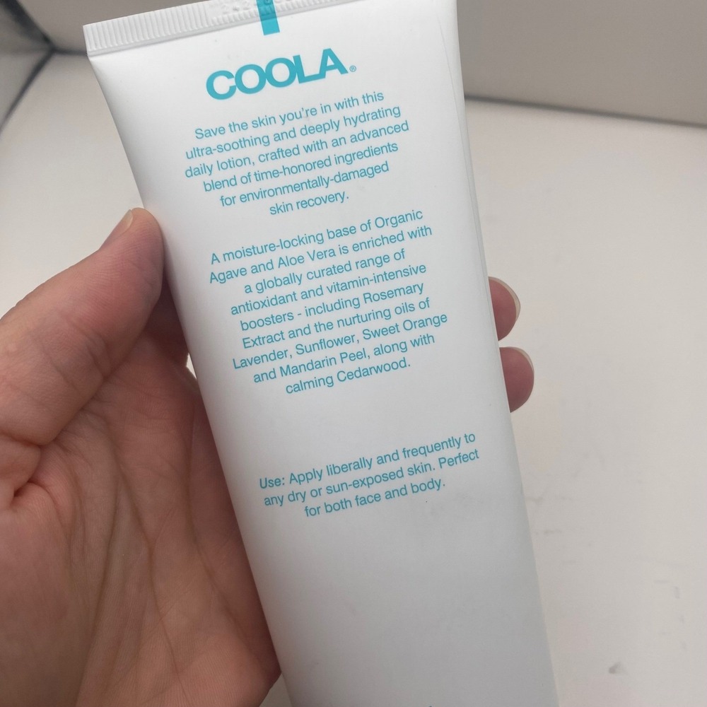 NEW COOLA Organic Radical Recovery Body Lotion Aloe Vera Sunburn Relief 5 Fl Oz - Picture 5 of 7